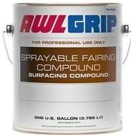 Awlgrip sprayable fairing compound