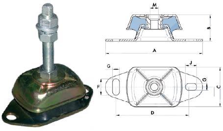 Soporte antivibraciones.