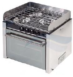 Cocina con horno a gas. Mod. CU3000.