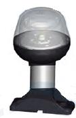 WM Lighting to 57 Luz de tope 360º LED. Tubo en inox y base en nylon