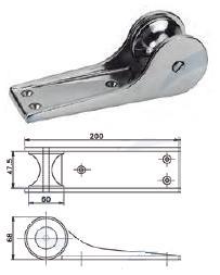 Cojinete de ancla en inox.