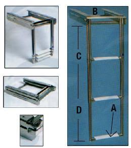 Escalera empotrable