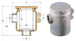 Filtro de agua para refrigeración. 1158.