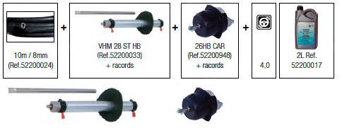 Kit dirección FB. VHM 28 ST HB.