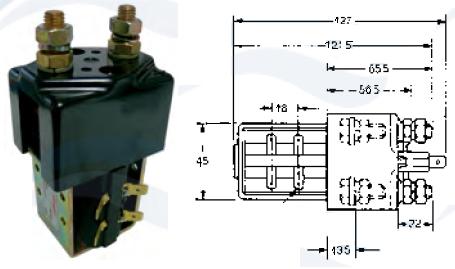 Contactor sencillo ON/OFF.