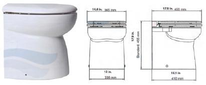 Inodoro electrico LUXURY STANDARD SILENT.