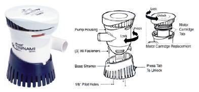 Bomba de achique Attwood TSUNAMI.