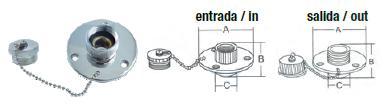 SALIDA DE AGUA INOX