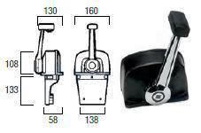 Mando control monopalanca.