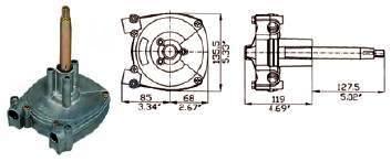 Caja de dirección T-71FC. Ultraflex.