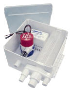 Rule Shower drain box