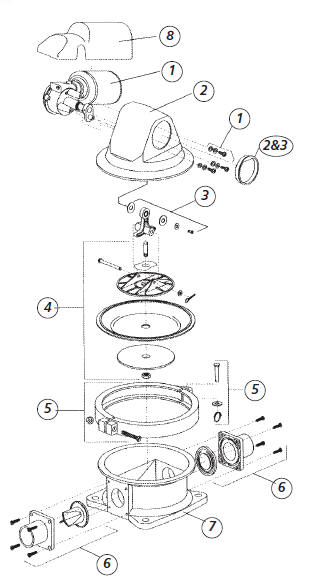 Jabsco 59090 Spare parts