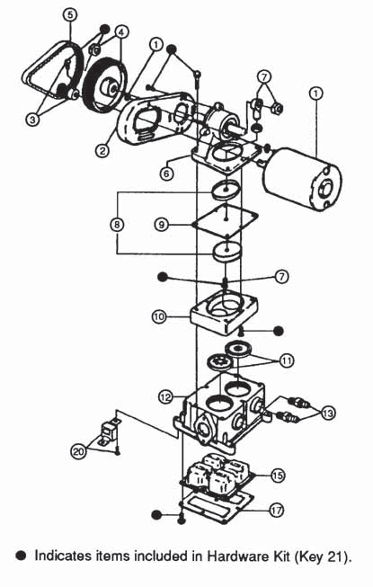 Jabsco 36680 spare parts