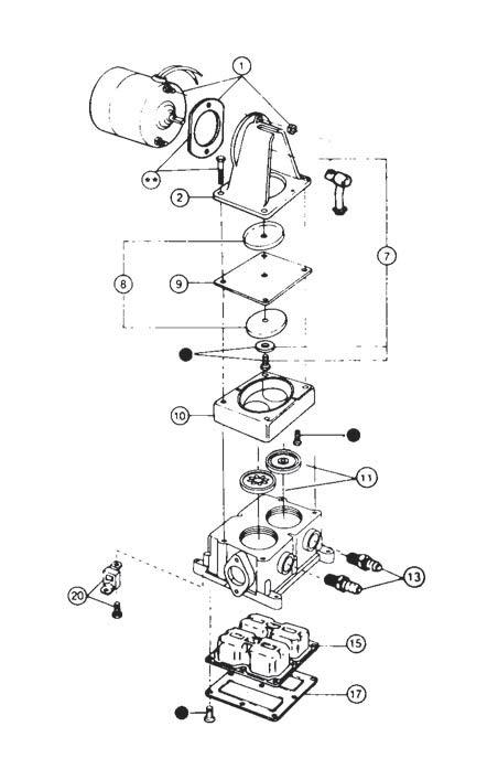 Jabsco 36960 spare parts