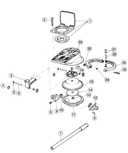 Jabsco Amazon 29250 parts list