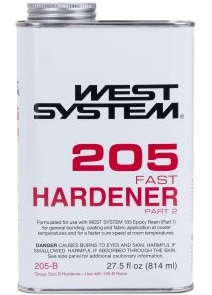 West system 205 hardener