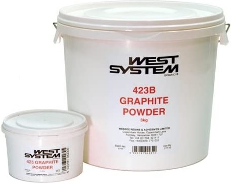 West system 423 graphite powder